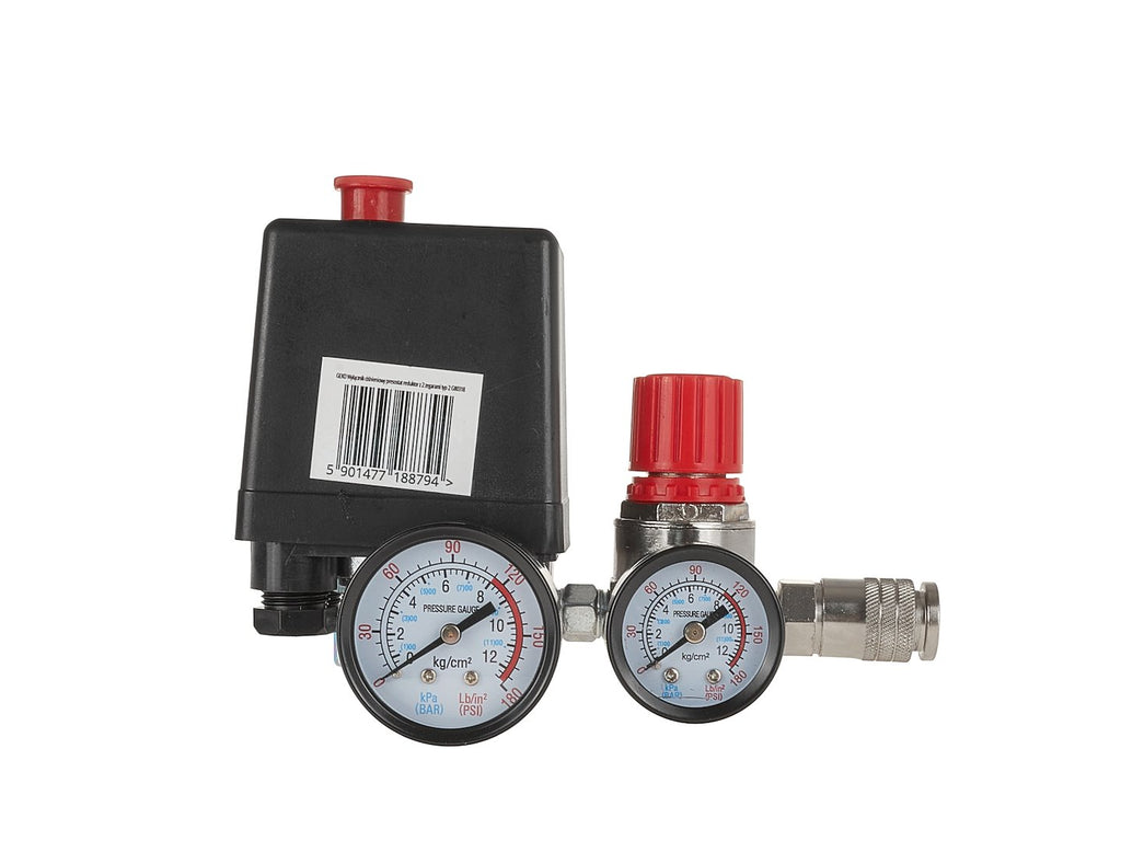 Pressure control for air compressors Type 2