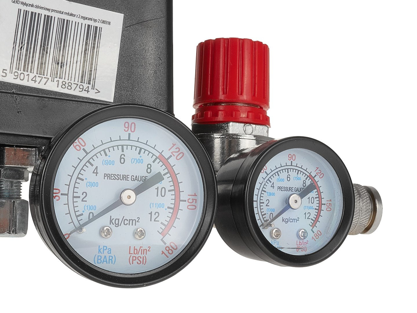 Pressure control for air compressors Type 2