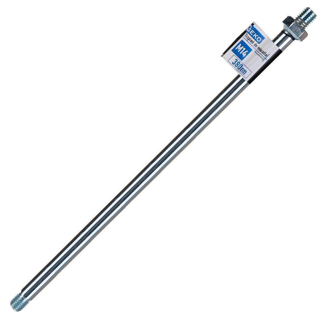 Mixing paddle shank 380 mm M14