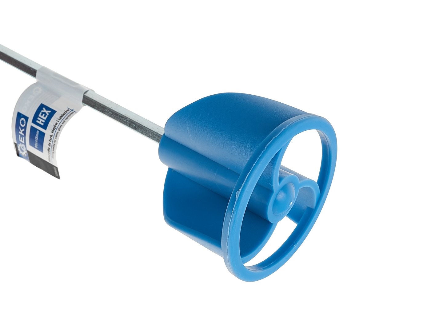Mixing paddle for paints, glues and varnishes 80x415 mm HEX