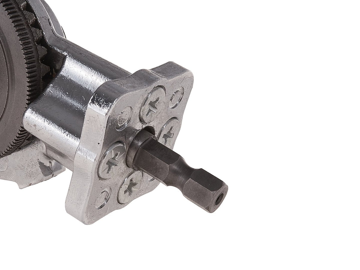 Adapter for cutting metal plate for drill