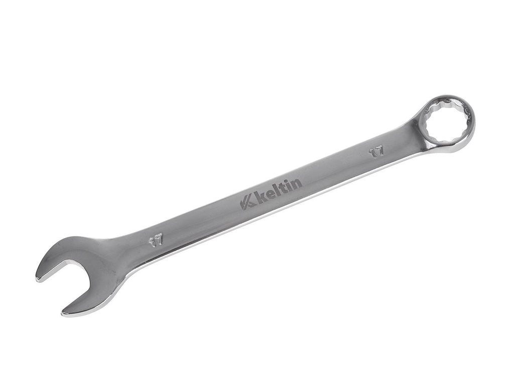 Satin-Finish Combination Wrench (Spanner) Set with Anti-Slip Layer, 6-22 mm, 12 pcs