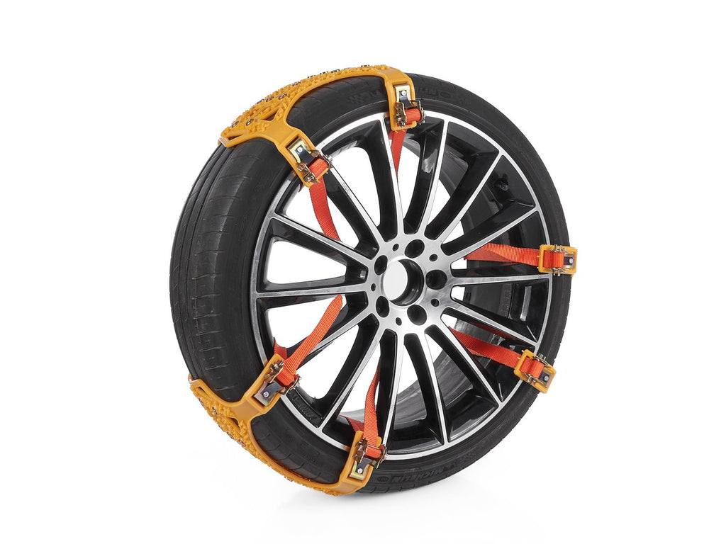 6 pcs Quick-Installation Snow Chains for Wheels