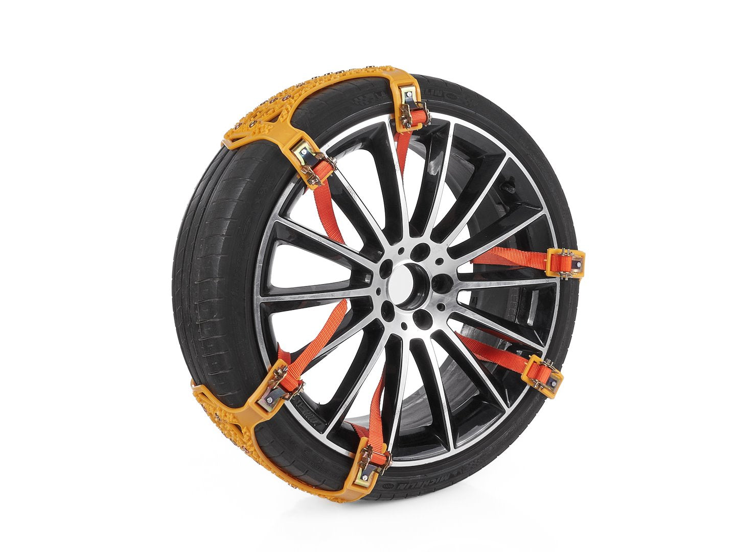 6 pcs Quick-Installation Snow Chains for Wheels