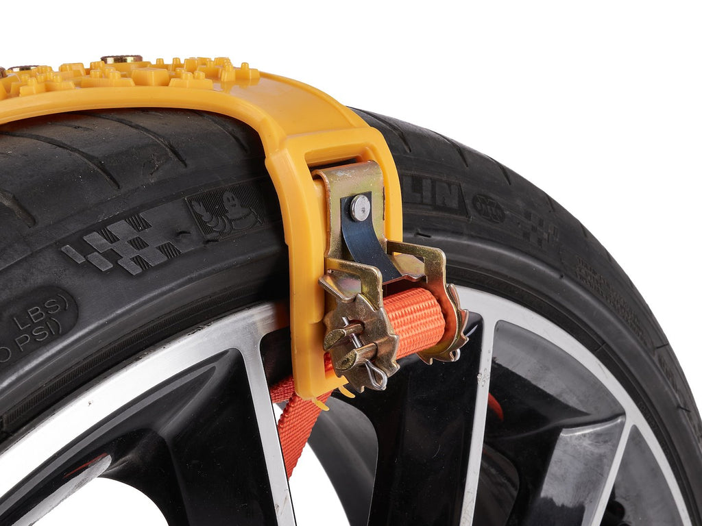 6 pcs Quick-Installation Snow Chains for Wheels