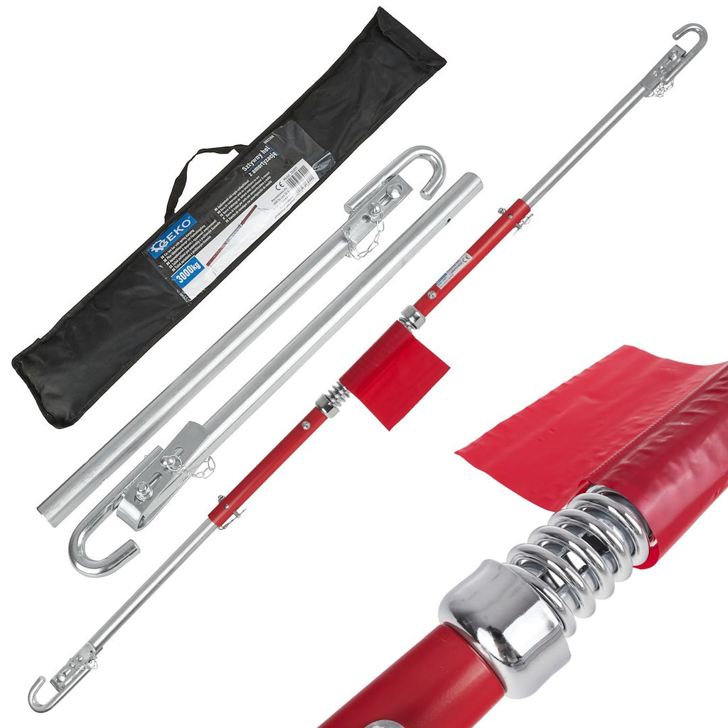 Car tow bar with spring damping, 3000 kg