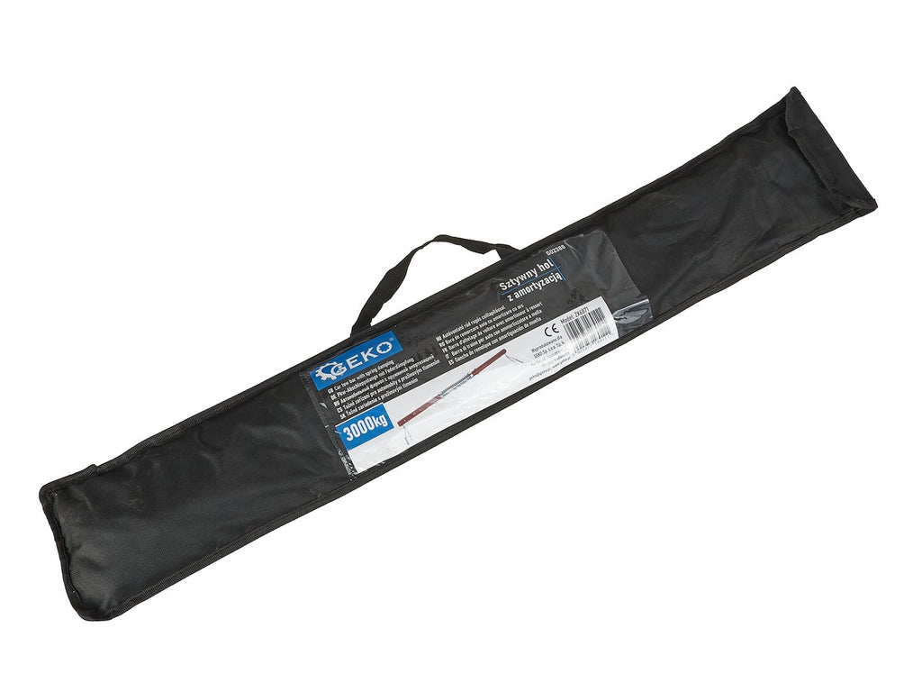 Car tow bar with spring damping, 3000 kg