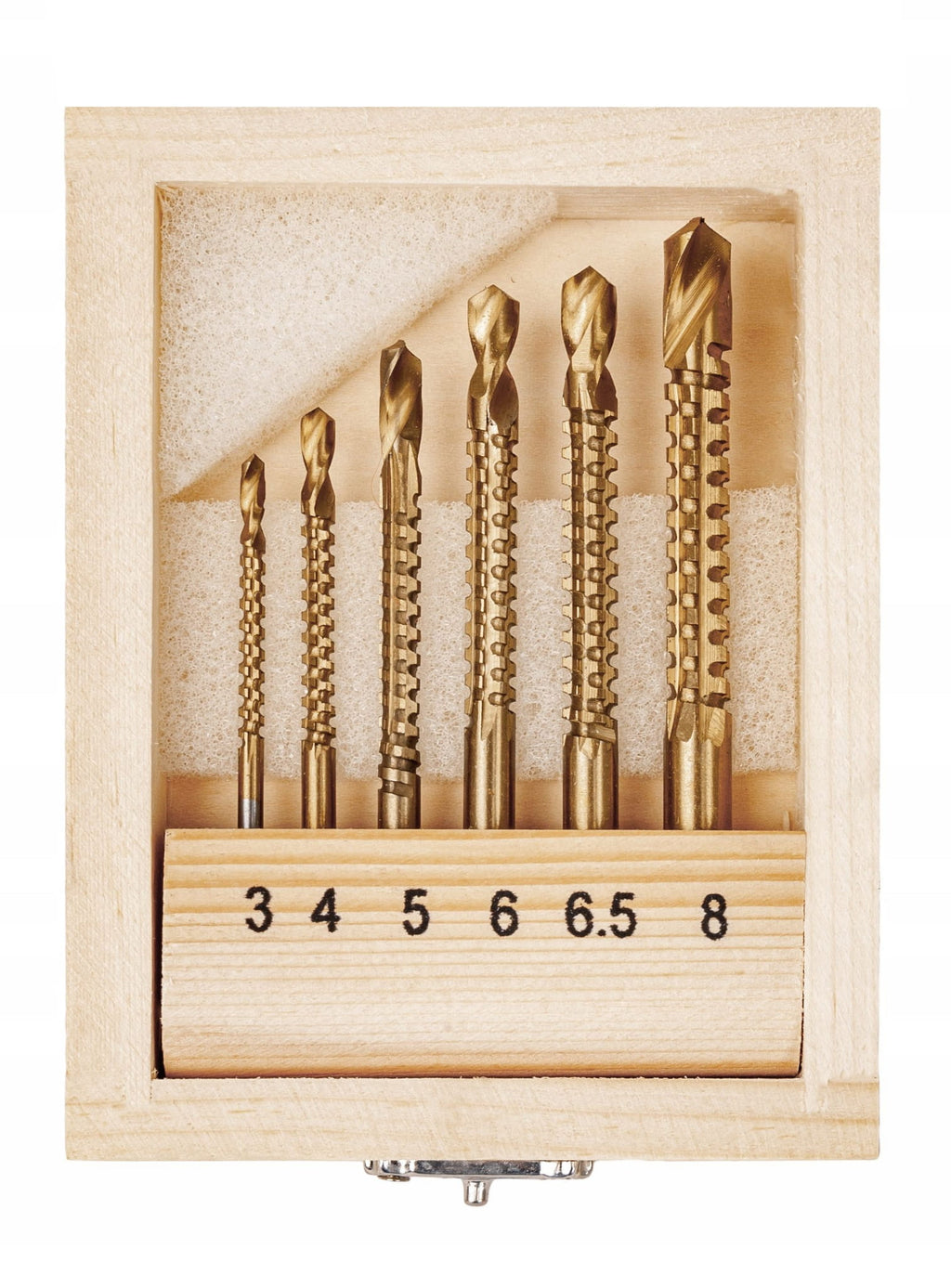 Milling drills KD997 6pcs. cutters 3-8mm