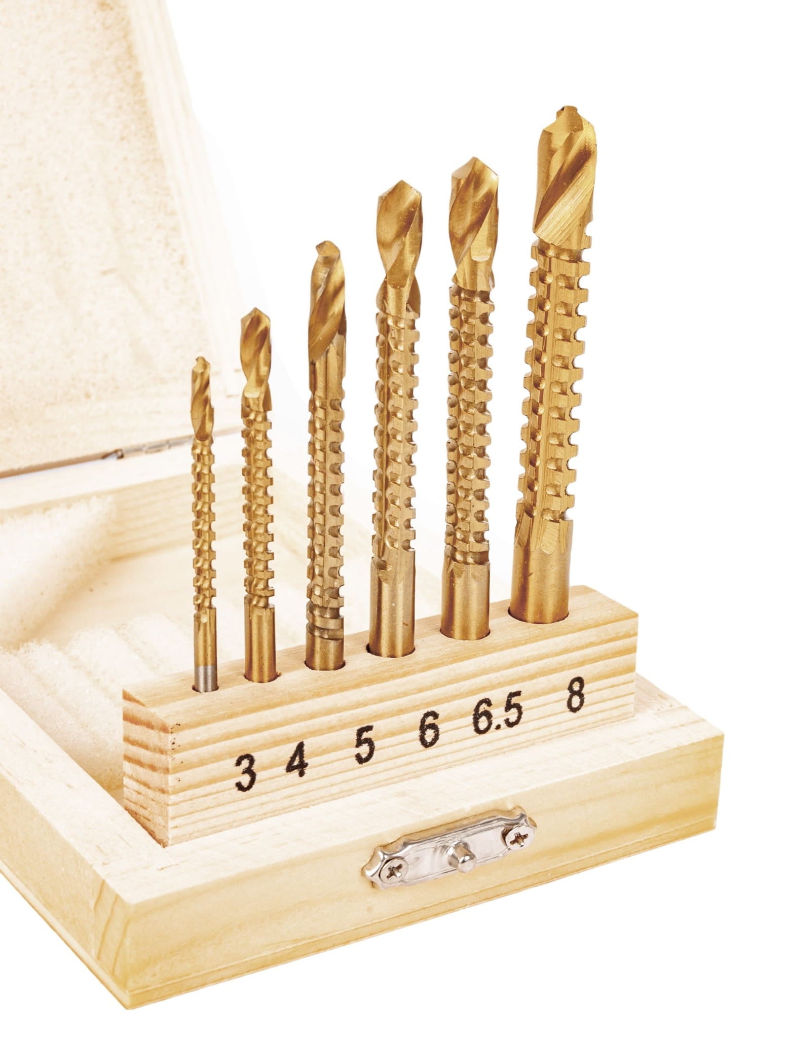 Milling drills KD997 6pcs. cutters 3-8mm
