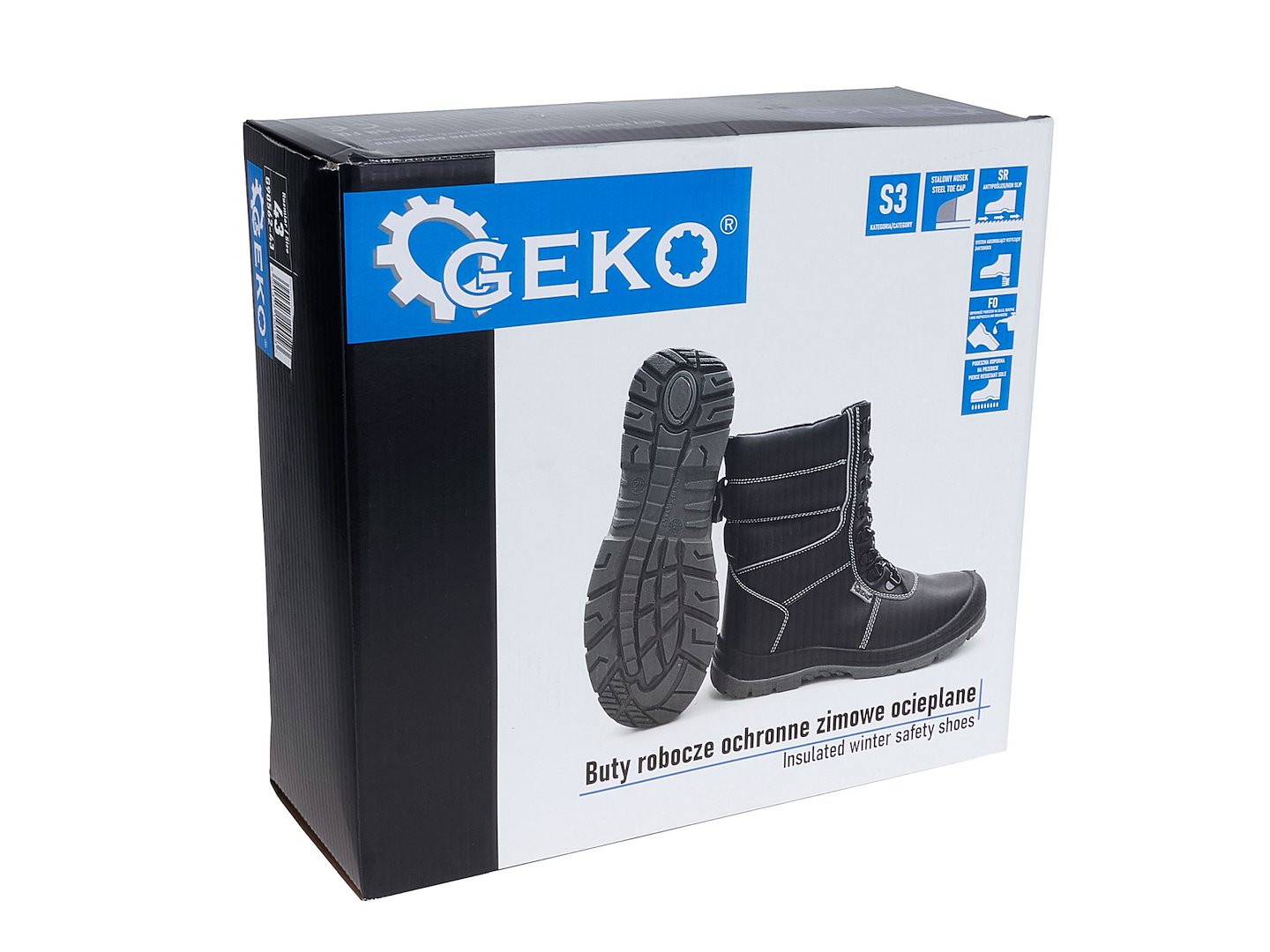 Insulated winter safety shoes S3 SR FO - size 39