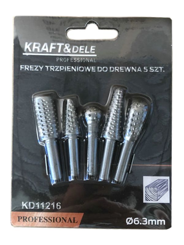 Shank cutters for wood 5 pcs. KD11216