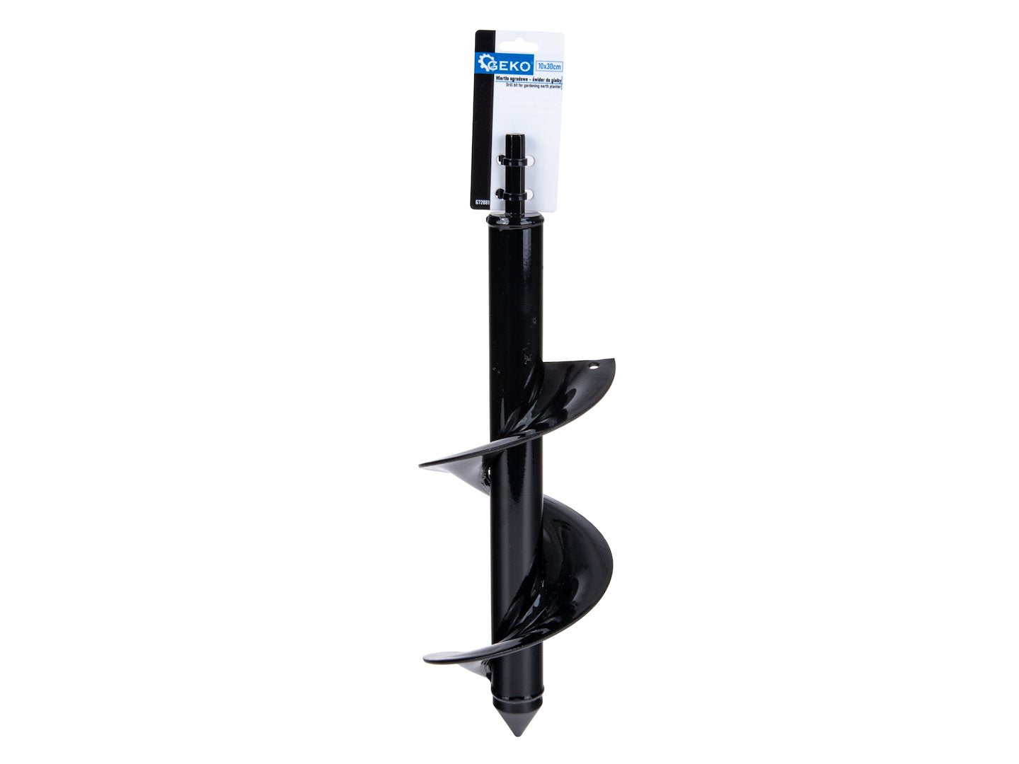 Drill bit for gardening earth planter 10x30cm