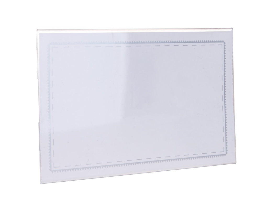 ID badge with clip and safety pin 90 x 56 mm – Pack of 10