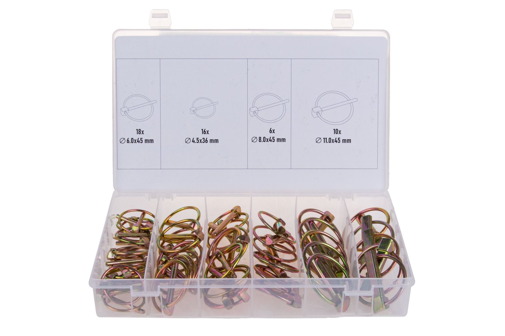 50 pcs lynch pins for agricultural machinery
