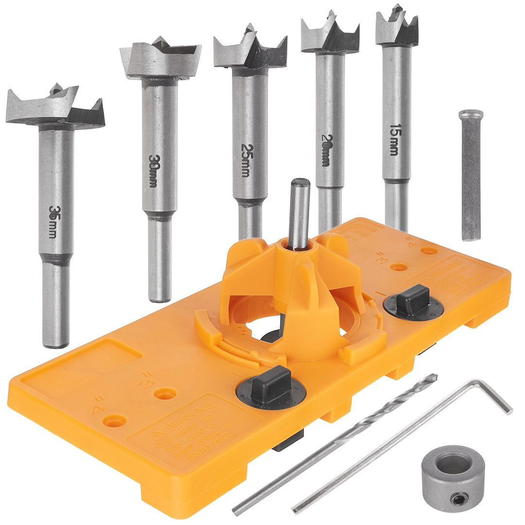 15-35 mm door hinge drilling jig