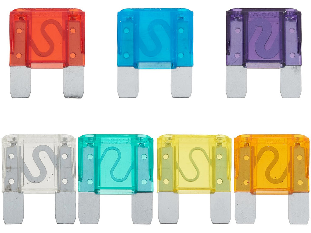 Automotive maxi fuse set, 7 pcs