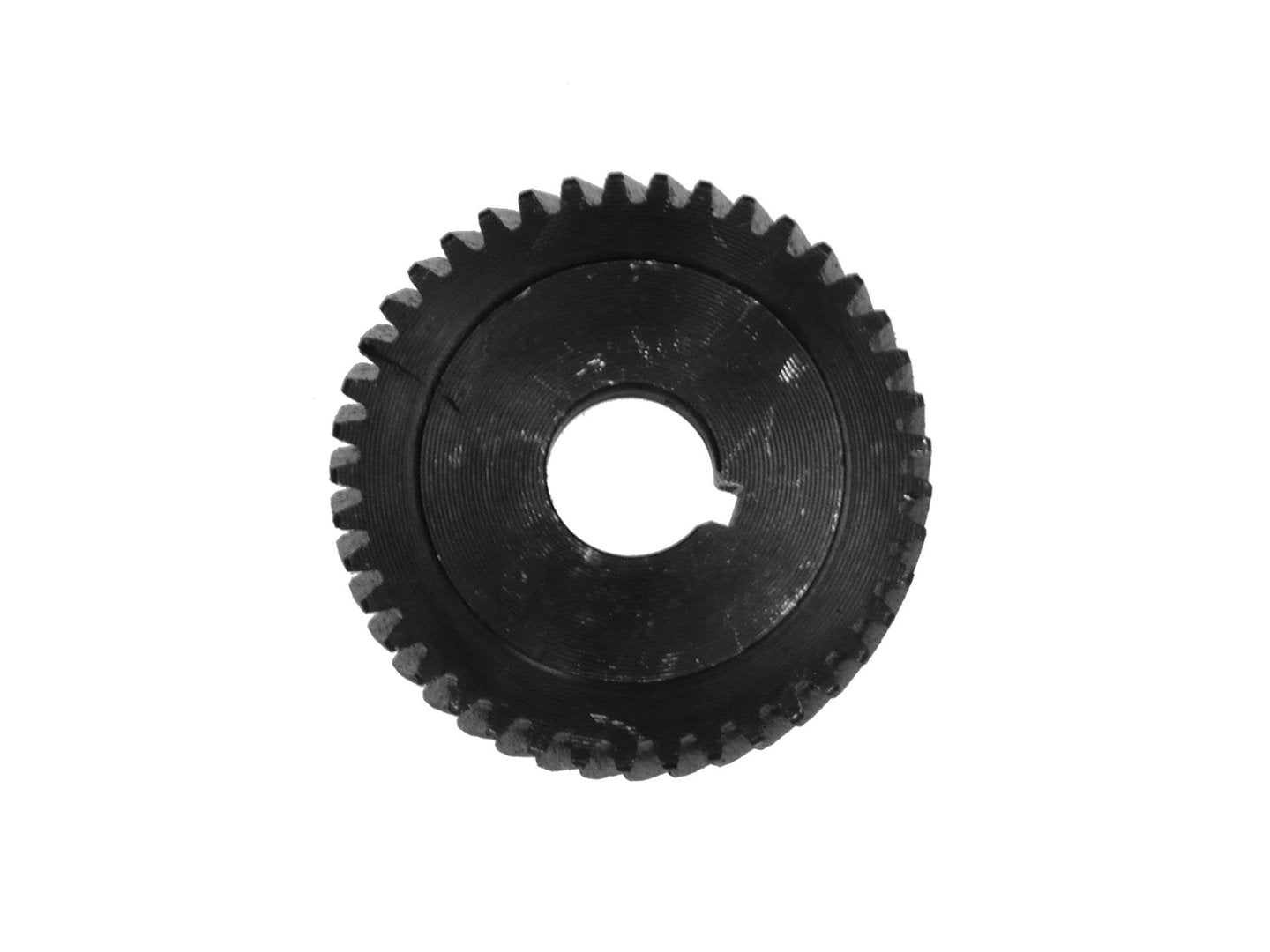 Gear for sawing machine No. 4 — 42.8 mm OD, 12 mm ID, 10/12 mm thickness, 41 teeth