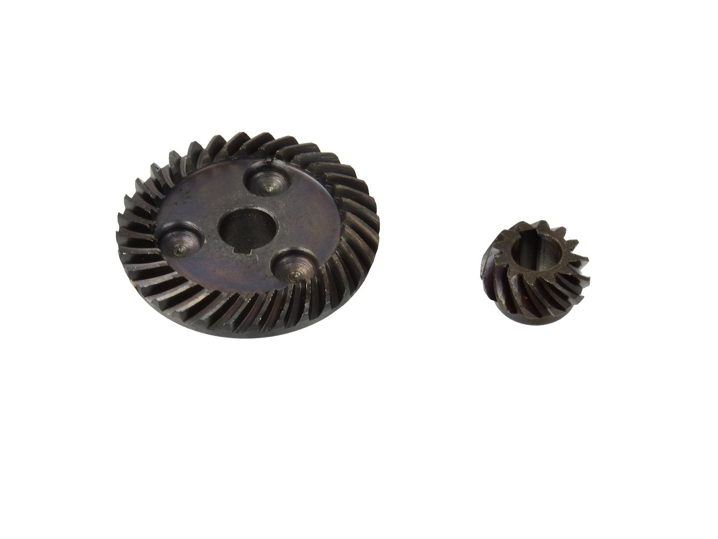 Gear for 115 mm grinder — 46.5 mm, bore Ø10 / Ø8
