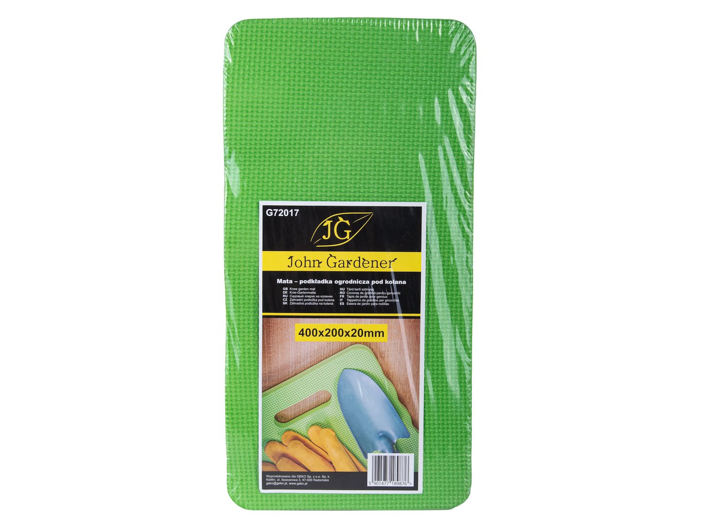Knee garden mat 400x200x20mm