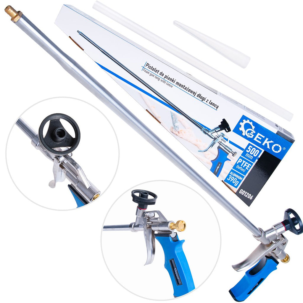 Long foam gun with 50 cm lance