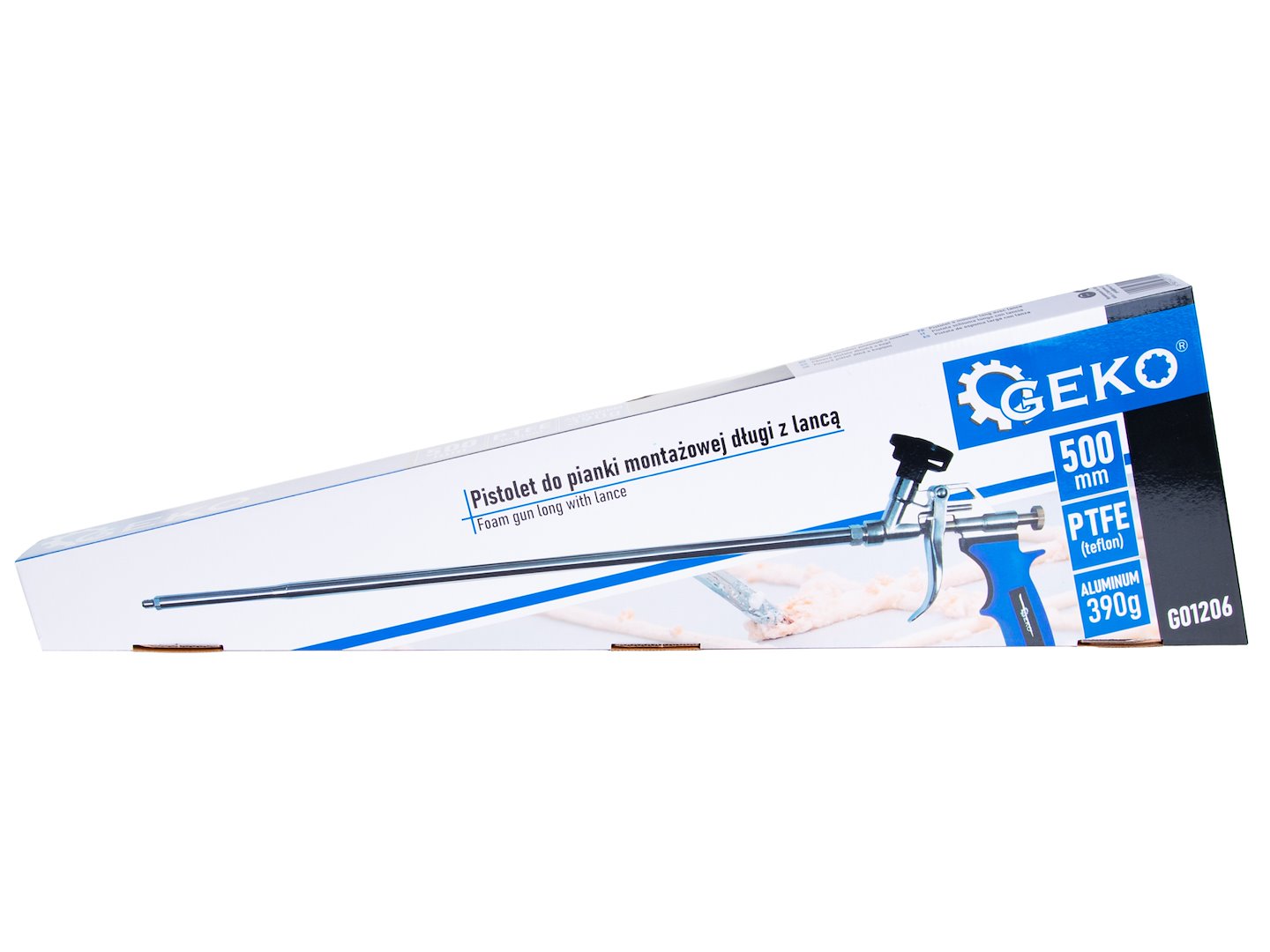 Long foam gun with 50 cm lance