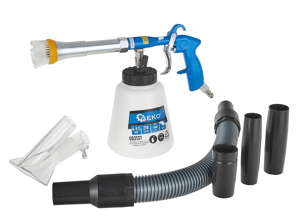Washing gun with adapters - vacuum cleaner