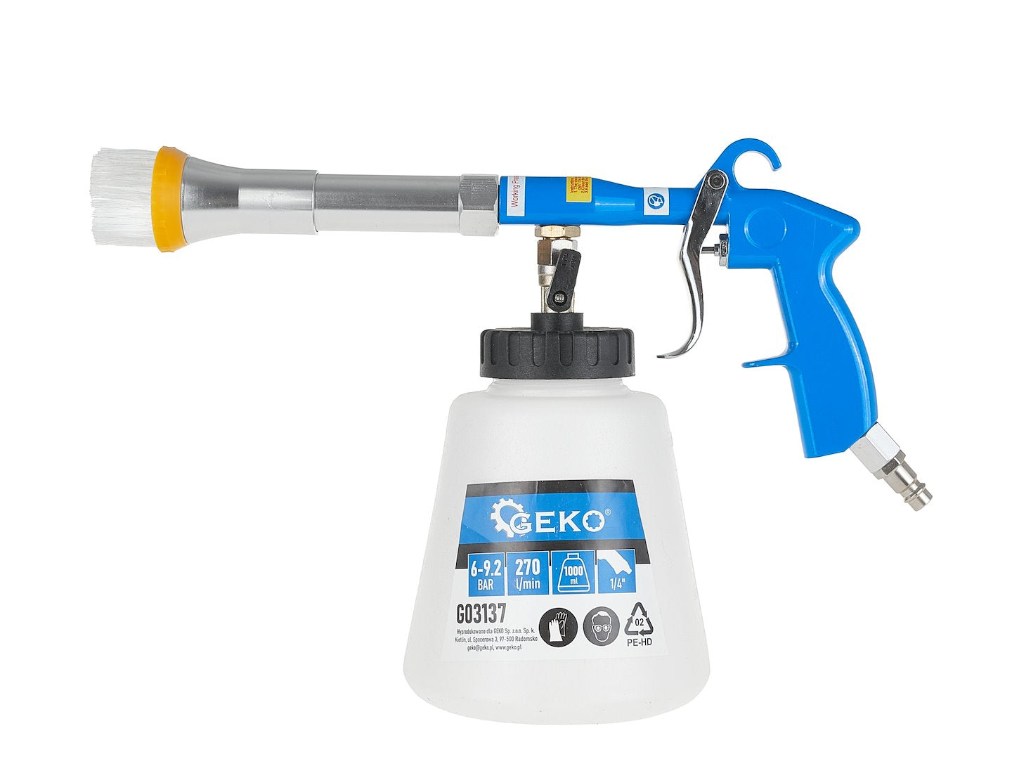 Washing gun with adapters - vacuum cleaner