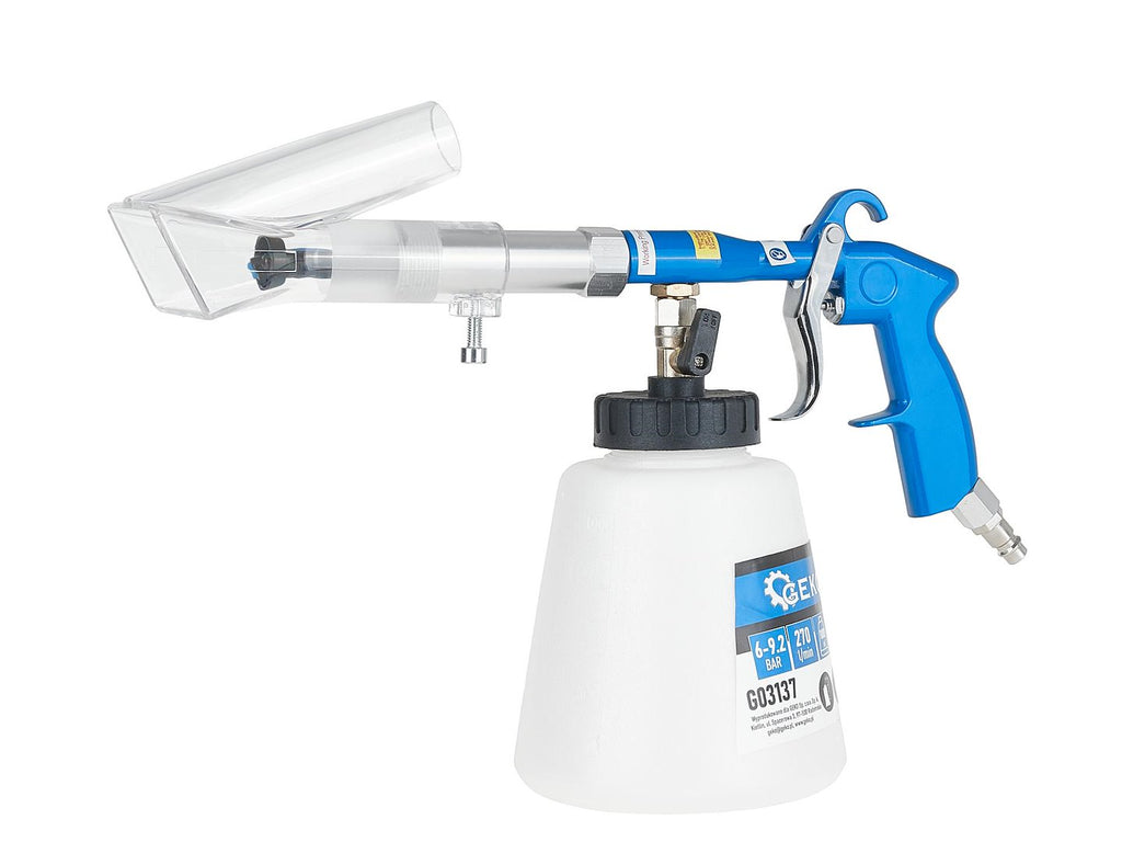 Washing gun with adapters - vacuum cleaner