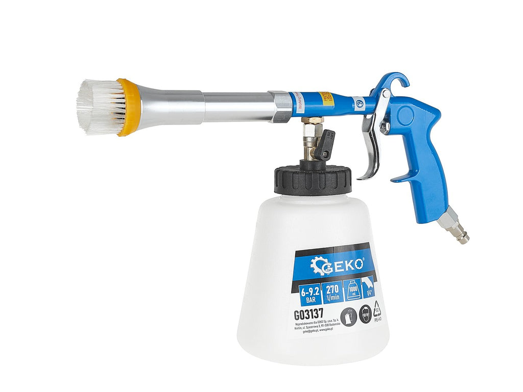 Washing gun with adapters - vacuum cleaner