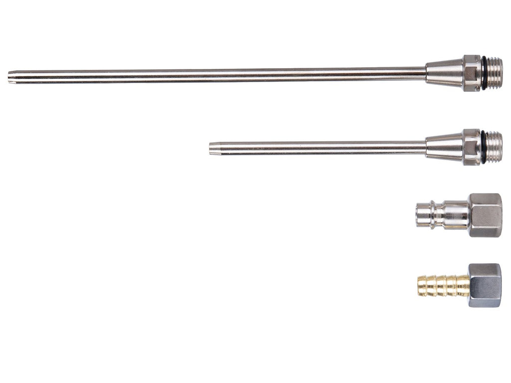 Air dust gun with nozzles and connectors, 5 pcs