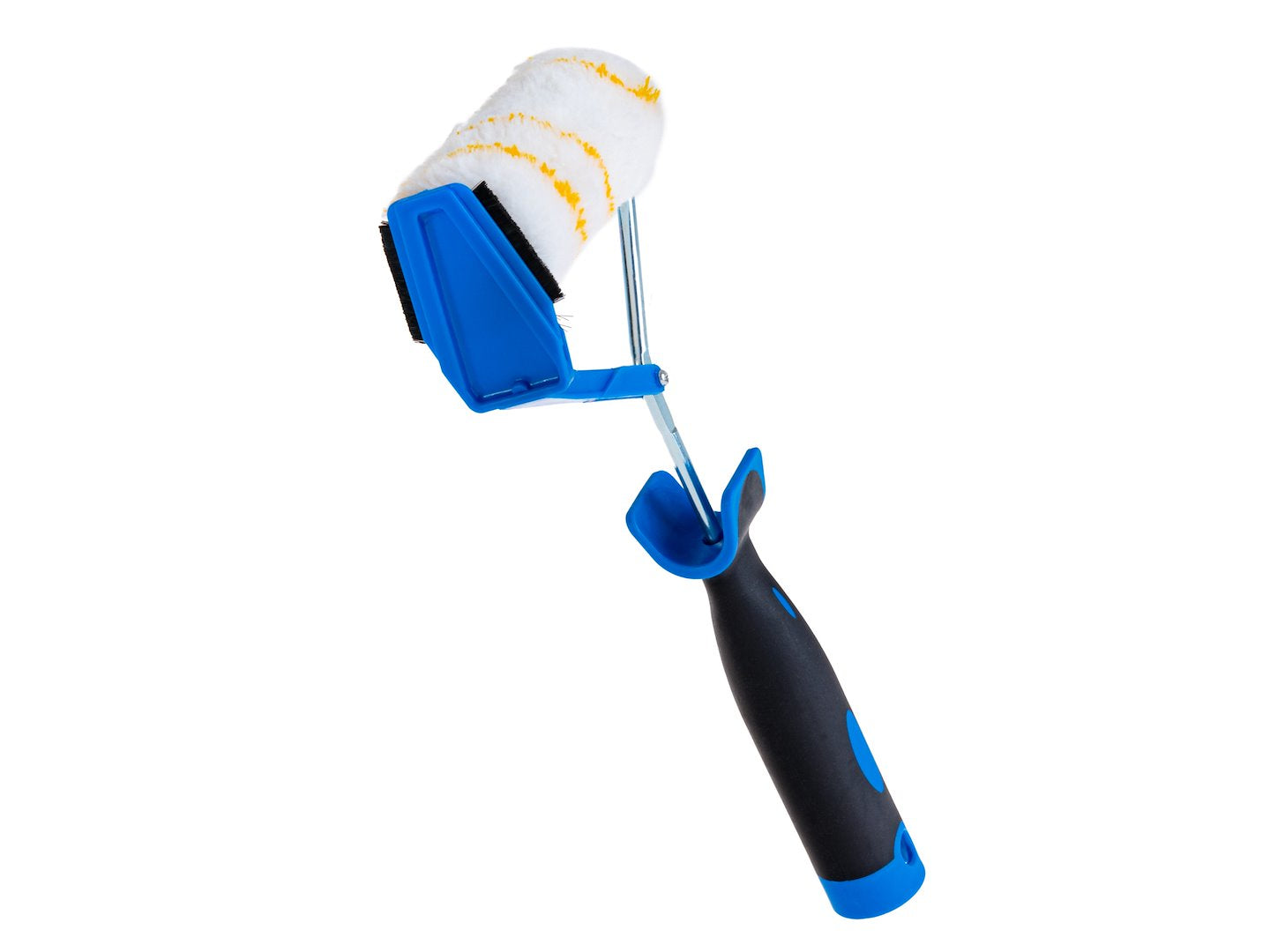 Edge paint roller with 2K roller frame - polyacrylic, 10 cm 30 mm