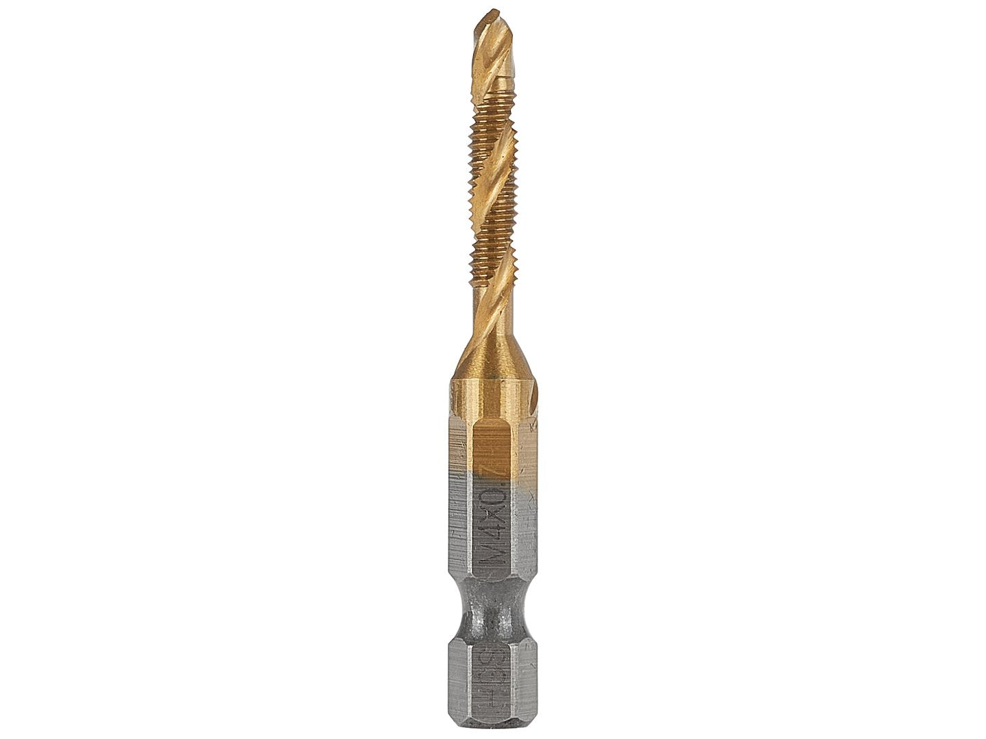 HSS M4 x 0.7 mm tapping drill with HEX mount
