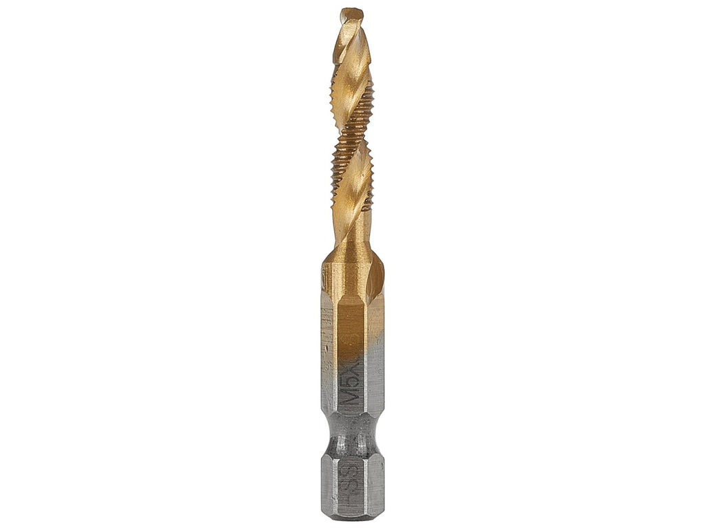 HSS M5 x 0.8 mm tapping drill with HEX mount