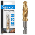 HSS M10 x 1.50 mm tapping drill with HEX mount