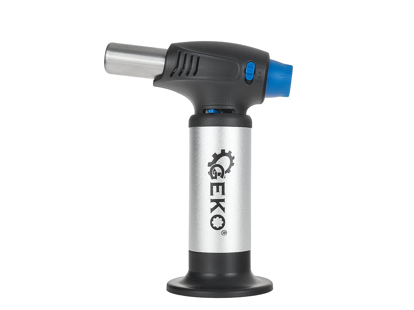 360-degree piezo gas burner with tank