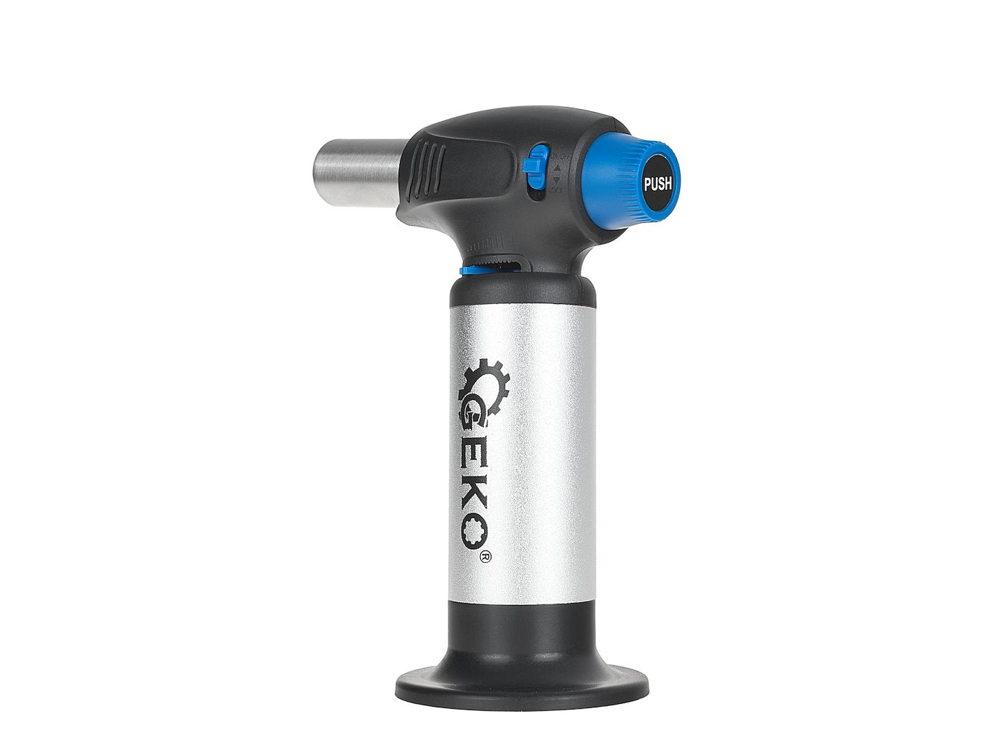 360-degree piezo gas burner with tank