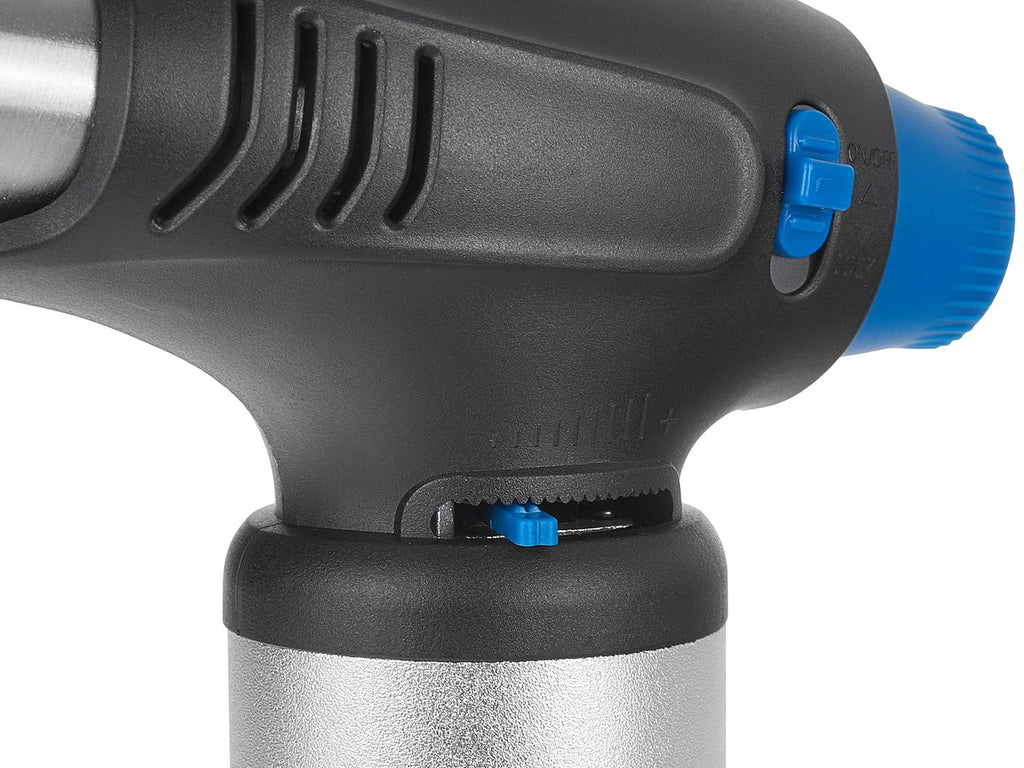 360-degree piezo gas burner with tank