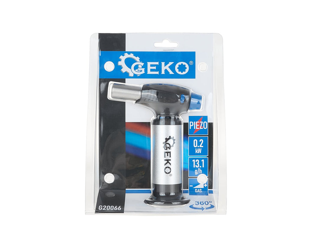 360-degree piezo gas burner with tank