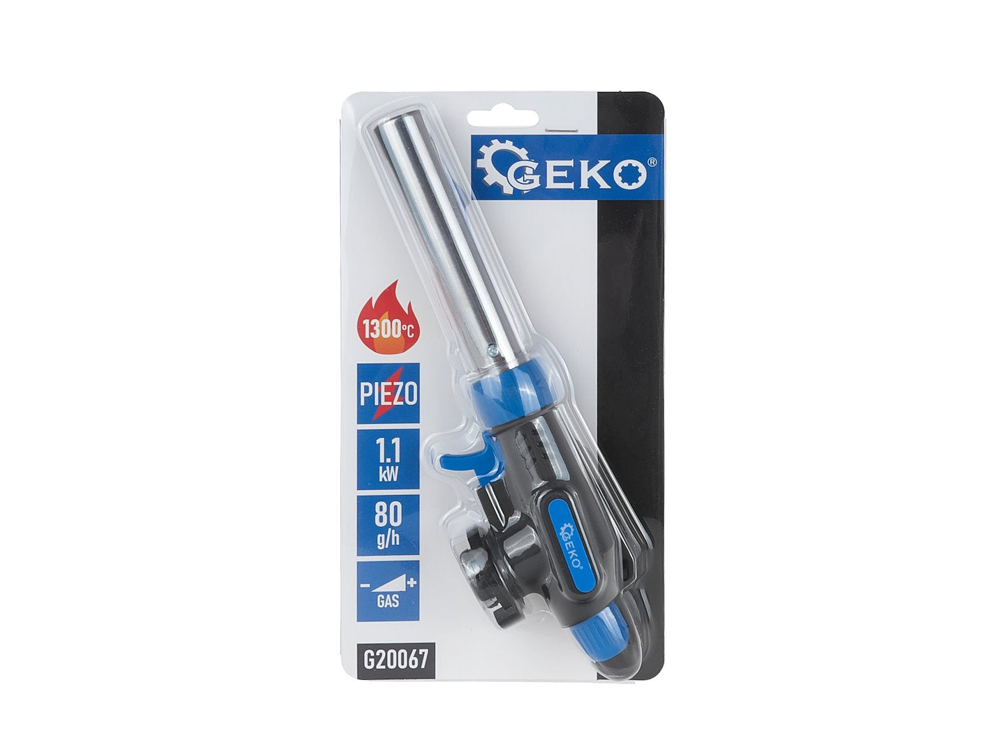 Piezo Gas Torch with Long Burner and Ignition