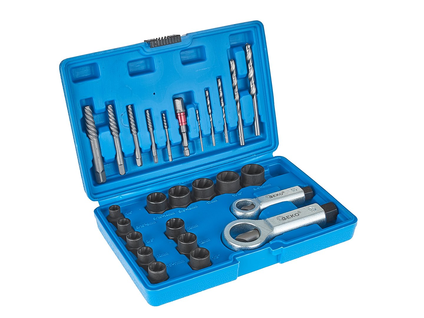 26 pcs Screw, Nut and Stud Extractor Set
