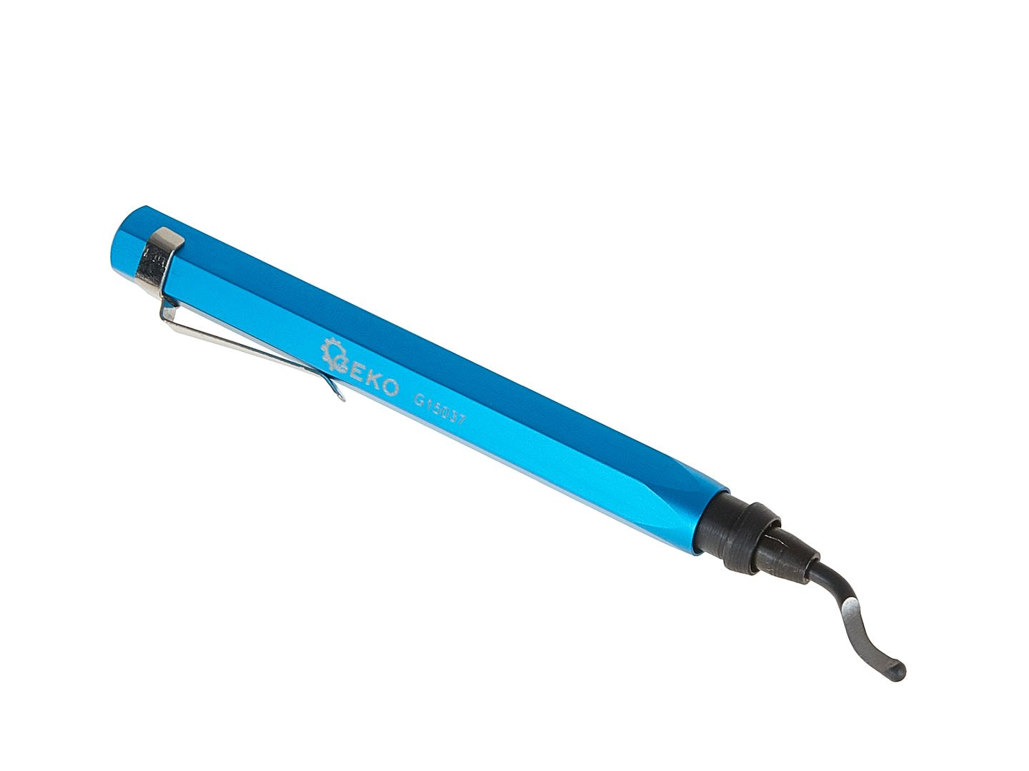 Aluminum deburring tool with replaceable HSS M2 blade