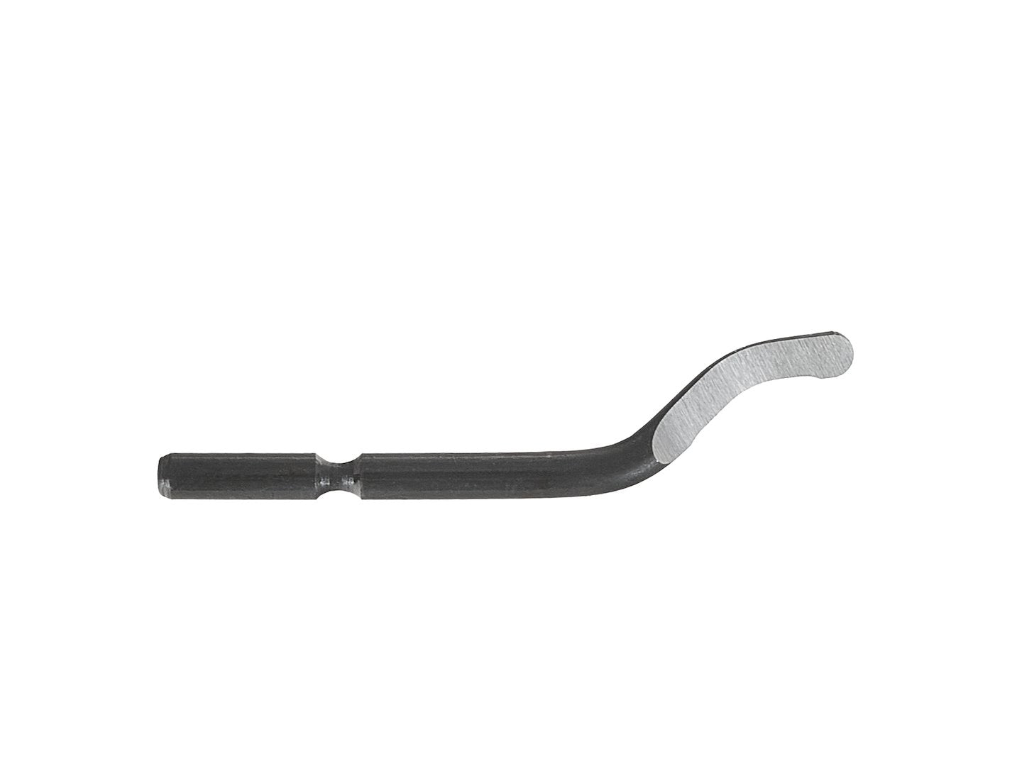 Aluminum deburring tool with replaceable HSS M2 blade