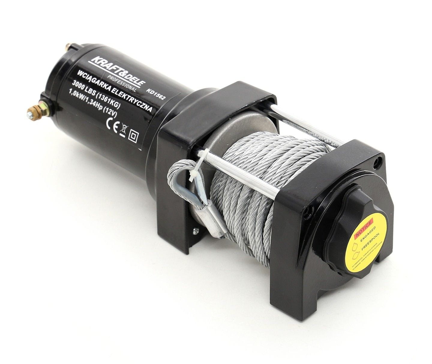 Winch - Electric winch KD1562 3000LBS 12V (D22)