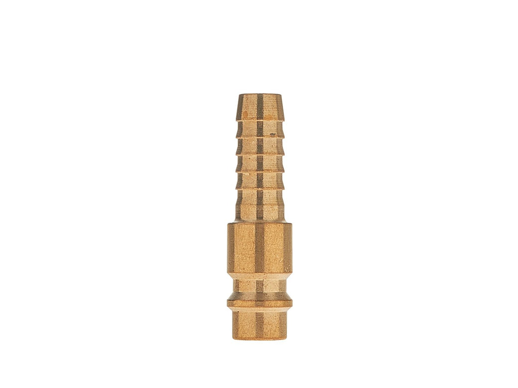 Brass male plug with 9 mm connection