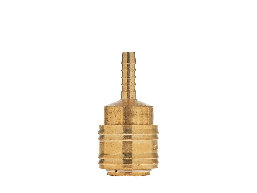 Brass quick coupler with 6 mm connection