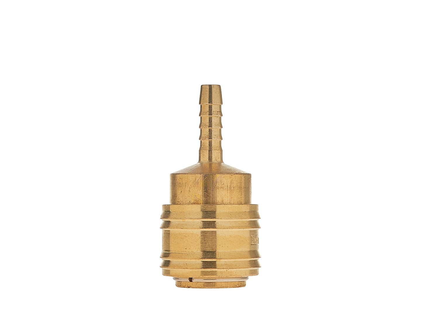 Brass quick coupler with 6 mm connection