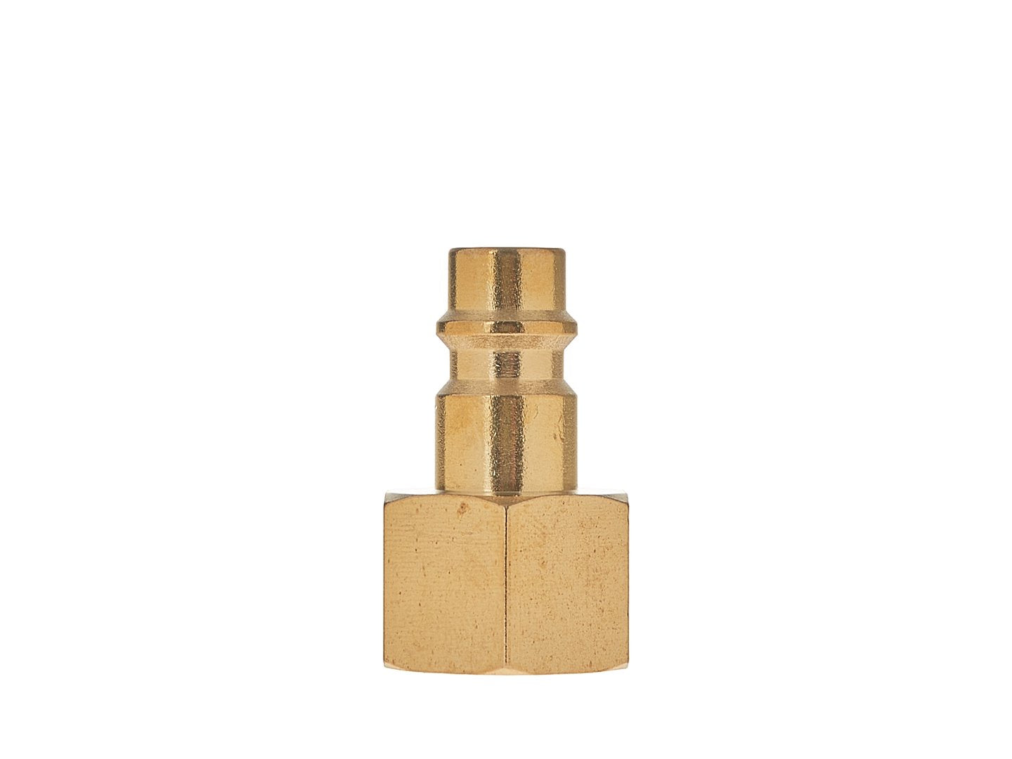 Brass male plug, internal thread 3/8\"