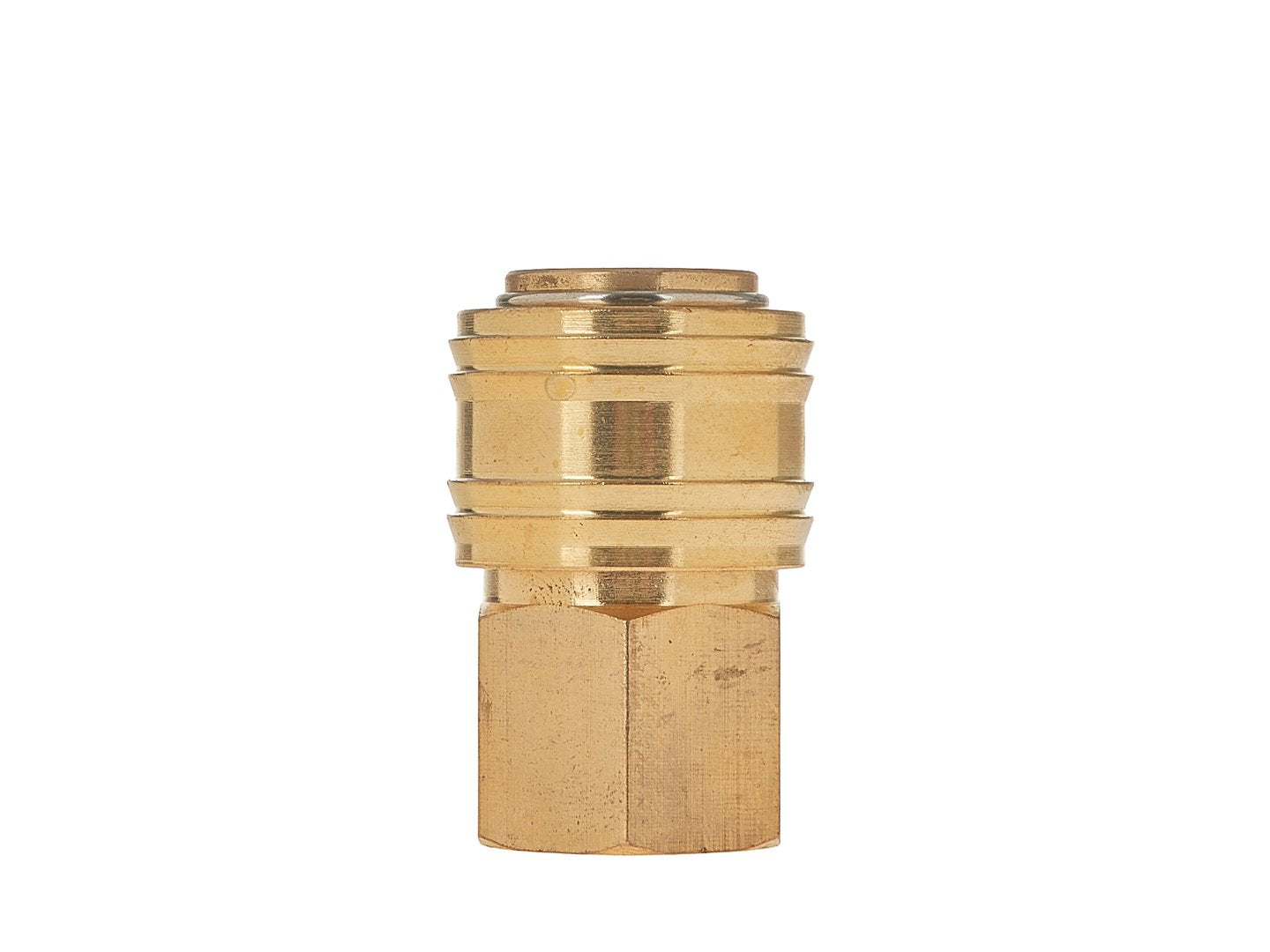 Brass quick coupler, female, internal thread 3/8"