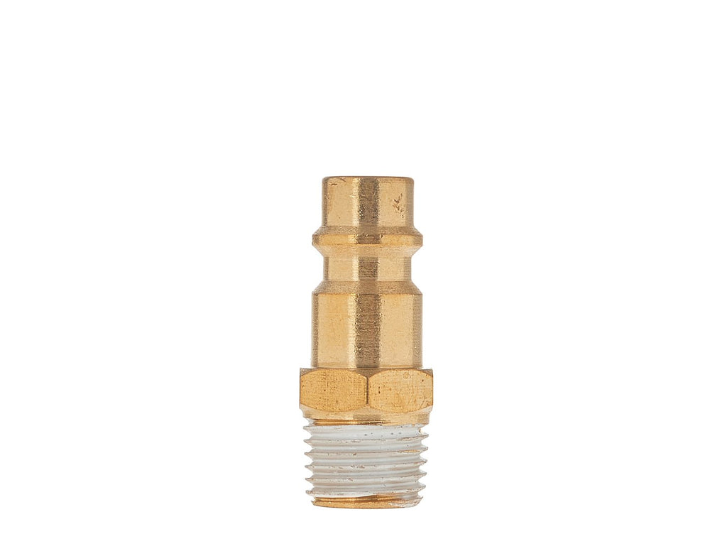 Brass male plug, external thread 1/4"