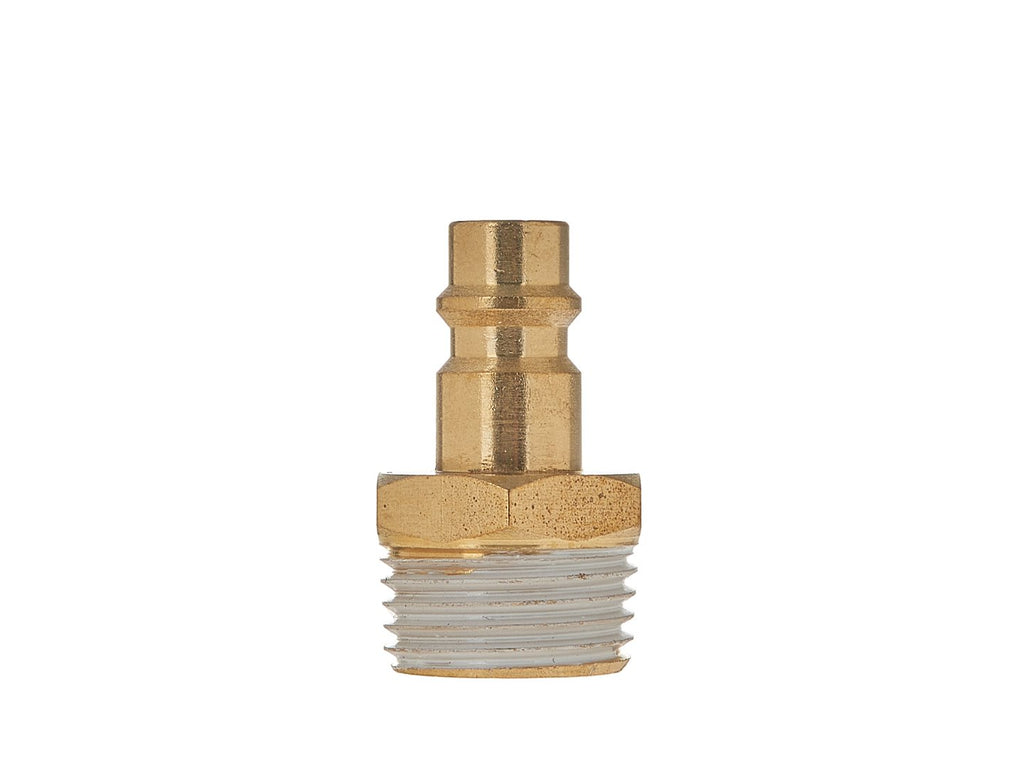 Brass male plug, external thread 1/2"